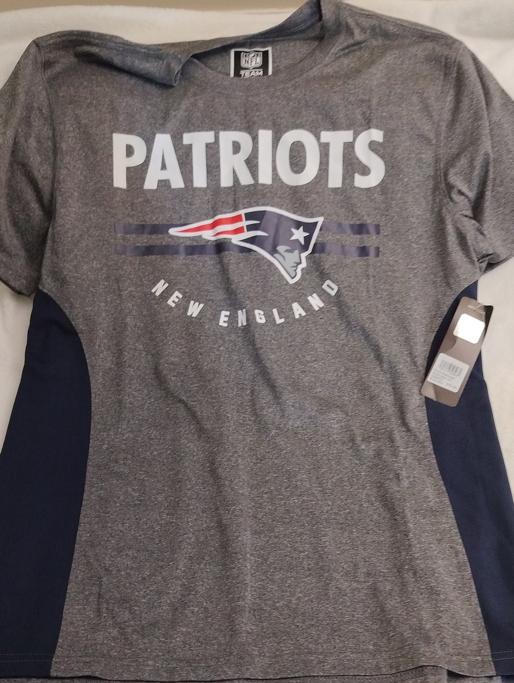 NFL Team Apparel New England Patriots Shirt Men's Large NWT
